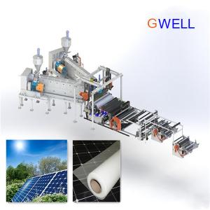 China EVA Solar Cell Encapsulation Film Production Line EVA Solar Film Making Machine supplier