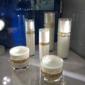 China empty luxury lady 30ml 50ml 100ml 120ml latest cosmetic serum acrylic lotion bottle packaging supplier