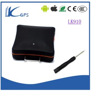 Best selling sim card gps tracking device google maps gps mini tracker with sos button for car personal Black LK910