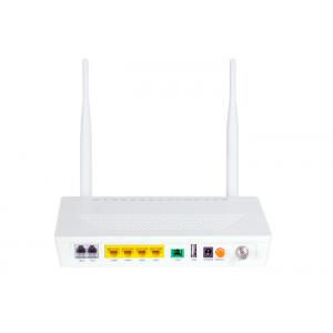 China Ethernet 4 Gigabit GEPON ONU 1 USB  4GE 2POTS WIFI CATV Support IPv4 and IPv6 dual stack supplier