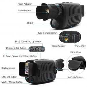 China 5X Digital Zoom Night Vision Scope Infrared Night Vision Monocular supplier
