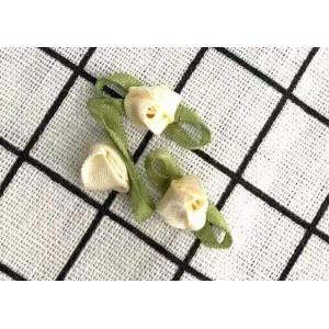 Sewing Handmade Flower Ribbon Grade 4 Color Fastness For Girl Dress
