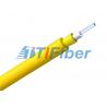 Simplex Fiber Optic Cable Outdoor Singlemode PVC Jacket For Data Communication