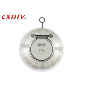 China CF8 SS Single Disc Swing Check Valve DN125 Inch Non Return Type Long Lifespan supplier