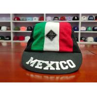 China Special Design mix Color Panel Custom Your Own Mexico Logo Sport Caps Hats on sale