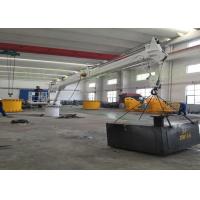 China Small Boat Slewing Deck Crane Hydraulic Telescopic Boom Long Service Life on sale