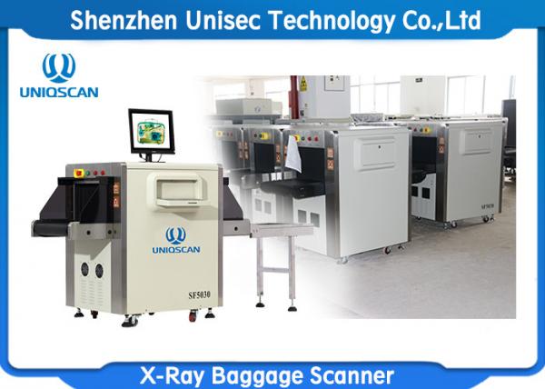 Parcel Inspection X Ray Baggage Photo Scanner Machine SF10080 For Airport