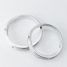 China High Clarity Mirror Polished 9.9g Personalised Couple Rings wholesale