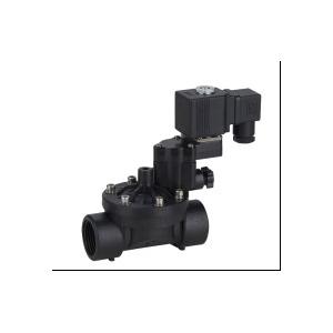 China PA66 NO Plastic Solenoid Valve 3/4 Solenoid Valve AC220V G Thread supplier