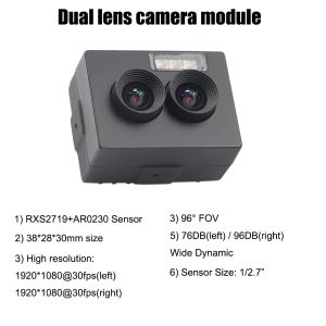 China OEM 2MP WDR Modulo de cámara estéreo sincronizado FF USB para cámara de reconocimiento facial wholesale