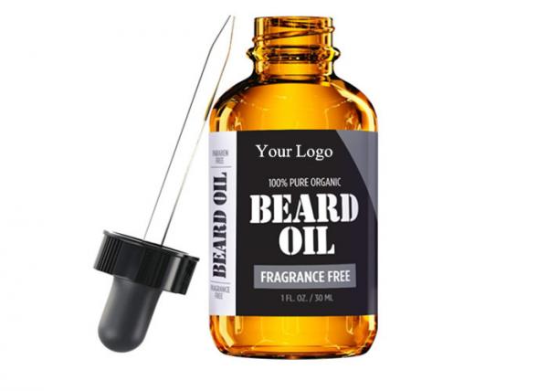 100% Natural Beard Growth Oil / Fragrance Free Beard Oil & Leave In Conditioner