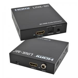 Audio Extractor HDMI 2.1 Audio Splitter 4k Support 8K 60Hz YUV4:2:0 CEC