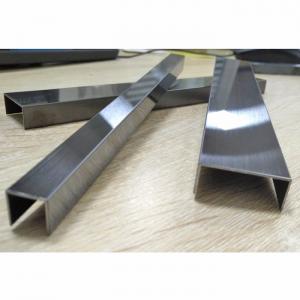 China 3048mm Length Wall Tile Trim Aluminum Ceiling Trim PVD Plating supplier
