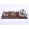 China Custom Glass Tea Infuser Set SS Strainer / Microwave / Dishwashe wholesale