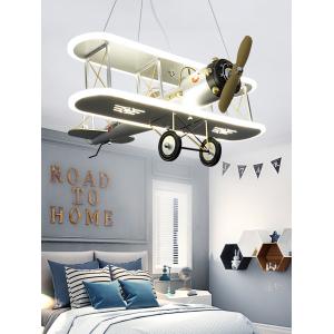 China Creative Led Children's Aircraft Lamp Boy Bedroom Room Lamp Modern Personality Fashion Simple Cartoon Chandelier(WH-MA-1 supplier