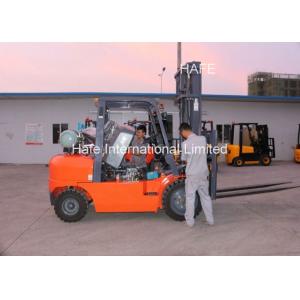 China Newly Design Red 4T 6m LPG Forklift Trucks With 2m Long Fork Extension supplier