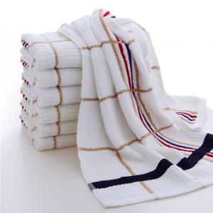 China 100% Cotton Terry Cloth Dobby Jacquard Custom Sports Face Towel on sale 
