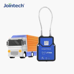 China Magnet Cable Safety GPS Padlock Seaport Container Door Lock Rain Waterproof supplier