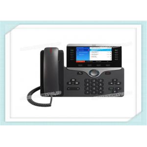 Wall Mountable Cisco IP Phone CP-8861-K9 With Headset Auto - Answer Agent Greeting