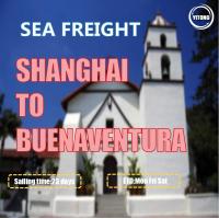 Shangai a los servicios de carga internacionales de mar de Buenaventura Colombia 23 días