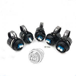 China Waterproof Connector Socket Plug Fiber Cable Assembly Light weight FTTH ODVA LC/SC/MPO supplier