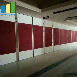 Restaurant Wooden Soundproof Movable Walls Temporary Acoustic Partition Walls