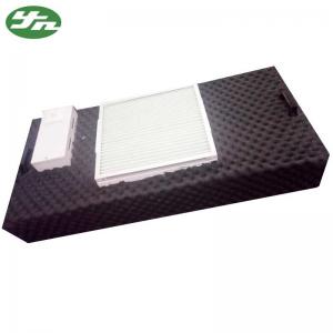 China Ceiling Mounted Hepa FFU Fan Filter Unit Lightweight With Black Insulation Cotton supplier