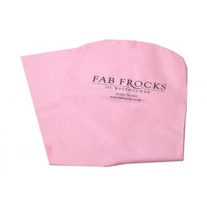 China Pink 60x100cm Non Woven Garment Bag Waterproof Dress Cover Bag supplier