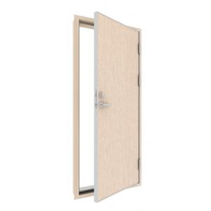 A15 Steel Metal Fire Doors With Glass 2400x1200mm