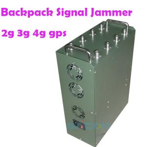 120w 100m Omni Antennas Military Backpack Jammer