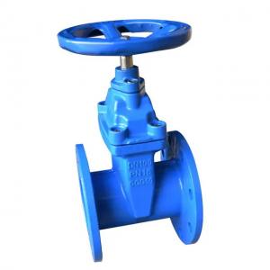 China DN150 Water Flange Gate Valve PN16 Cast Iron Standard with Stainless Steel 301/304/316 supplier