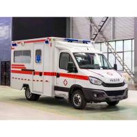 China Medical Ambulance Car Price Efficient And Reliable Mobile Medical Vehicles Transmission 5 1 Max Speed 130 Km/H on sale