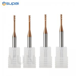 ODM Support Helix Angle Long Neck End Mill With Customized Cutting Edge