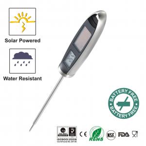 China Solar Energy Transparent Waterproof Meat Thermometer 5 Seconds Quick Response Time supplier