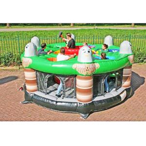 Entertainment Inflatable Interactive Games 0.45-0.55mm Pvc Material Durable