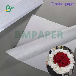 15gram - 19gram Uncoating Translucent Printable Tissue Paper Roll For Fruit Wrapping 1000mm 1100mm