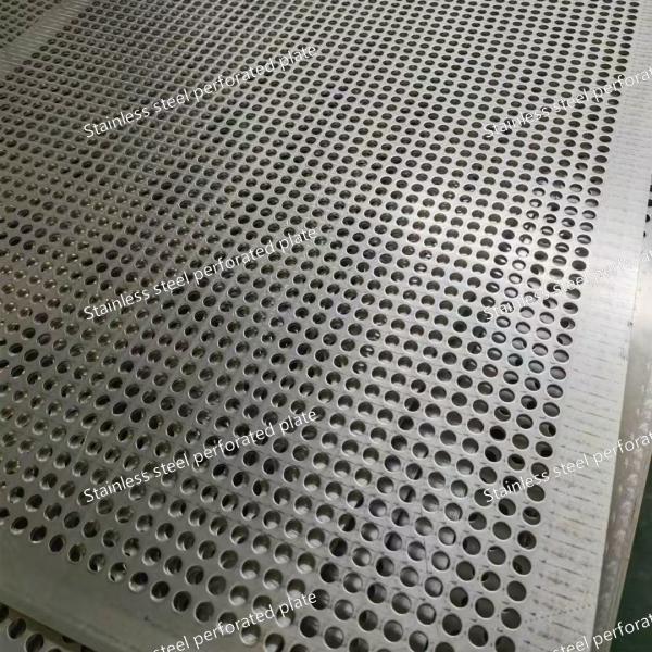 Durable 304/316 Stainless Steel Micro Hole Perforated Metal Sheet Smooth Surface Custom Patterns & Sizes