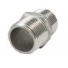 Stainless Steel Screwed Pipe Fittings 150lb Male Hex Nipple Threaded Connection