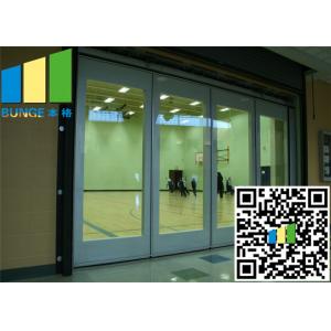 China Sliding Glass Wall Partition With Doors Malaysis Aluminum Track supplier