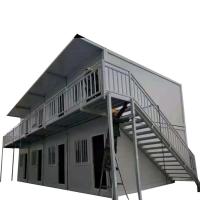 China Steel Structure Building 40ft Prefabricated Shipping Container House and Restaurant on sale