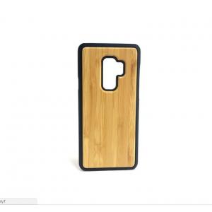 China Anti - Scratch & Anti - Slip TPU Wood Phone Case for Samsung Galaxy S9 Plus supplier