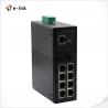 China Industrial Ethernet POE Switch 8 Gigabit RJ45 Ports 2 Gigabit SFP Ports wholesale