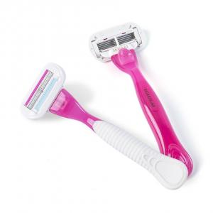 Hot Sale Bathroom Products Hotel Women Face Razor Private Label Triple Blade Razor with Replaceable blade refills
