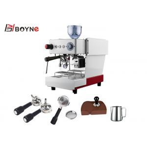 China New Product Espressor Grinding Integrated Coffee Maker Machine with milk frother supplier