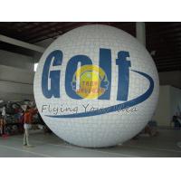 White Fireproof reusable inflatable advertising helium balloons for Sporting events