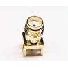 180 Degree DIP PCB RF Coaxial Connector SMA RF Connector Kit Brass Material