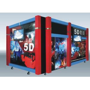 China Home Hydraulic / Electric Moiton 5D Theater / 7d Cinema Simulator supplier