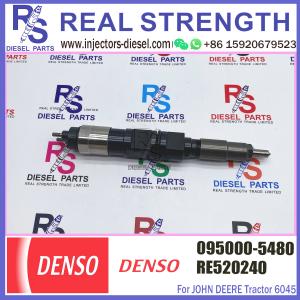 China Diesel Fuel Common Rail Injector 095000-5480 For JOHN DEERE Tractor 6045 RE520240 RE520333 supplier