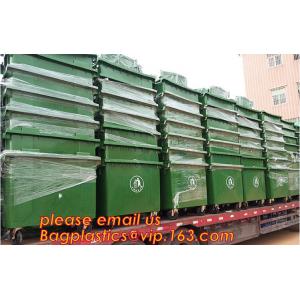 240liter plastic trash bin / waste bin, Eco-Friendly Feature and Outdoor Usage plastic garbage bin with pedal liners