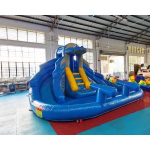 1000D Outdoor Inflatable Water Slides Backyard Bounce House